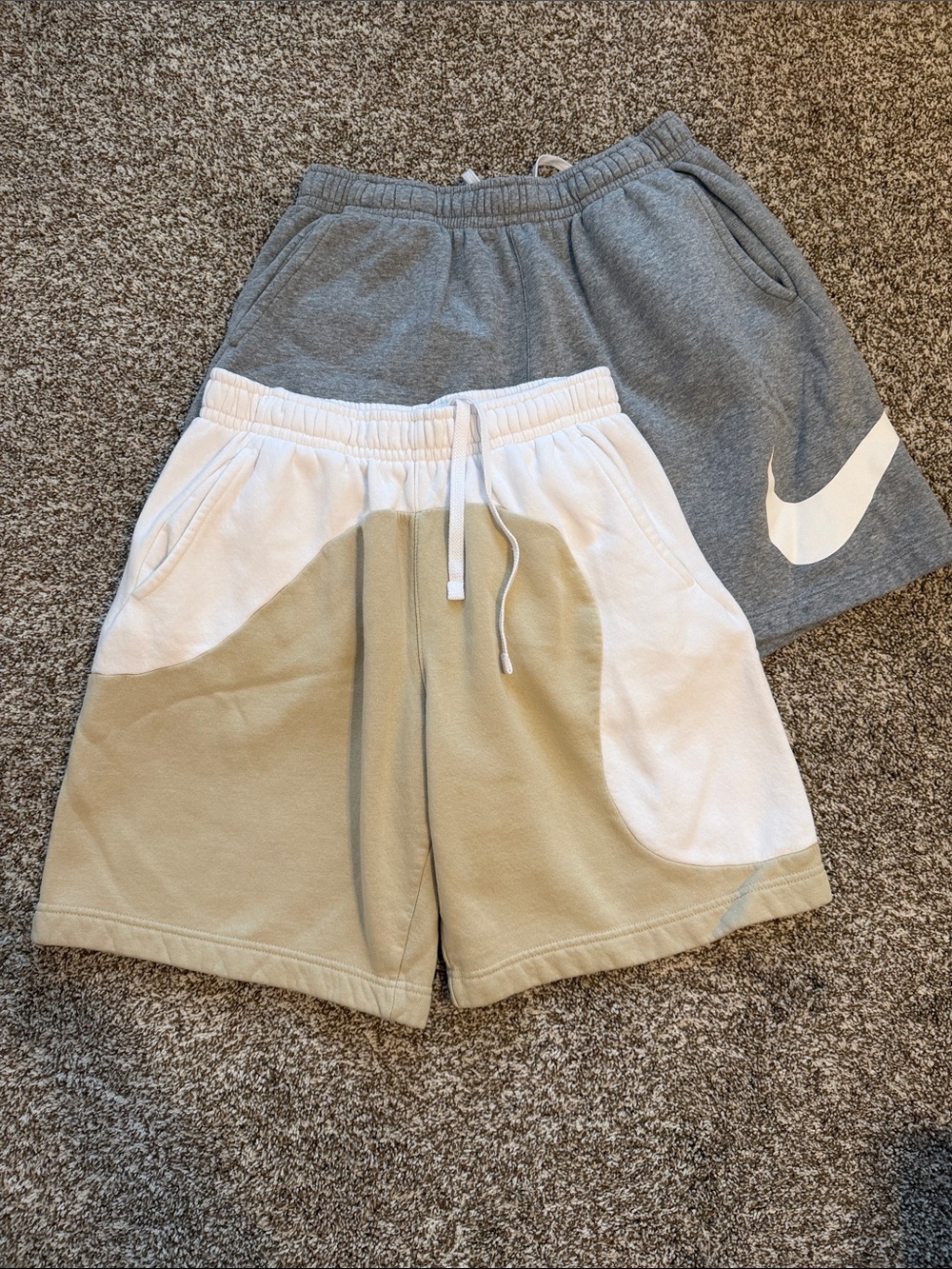 Nike Mens Shorts Bundle of 2 - Size L - Sweatpants Shorts with Pockets